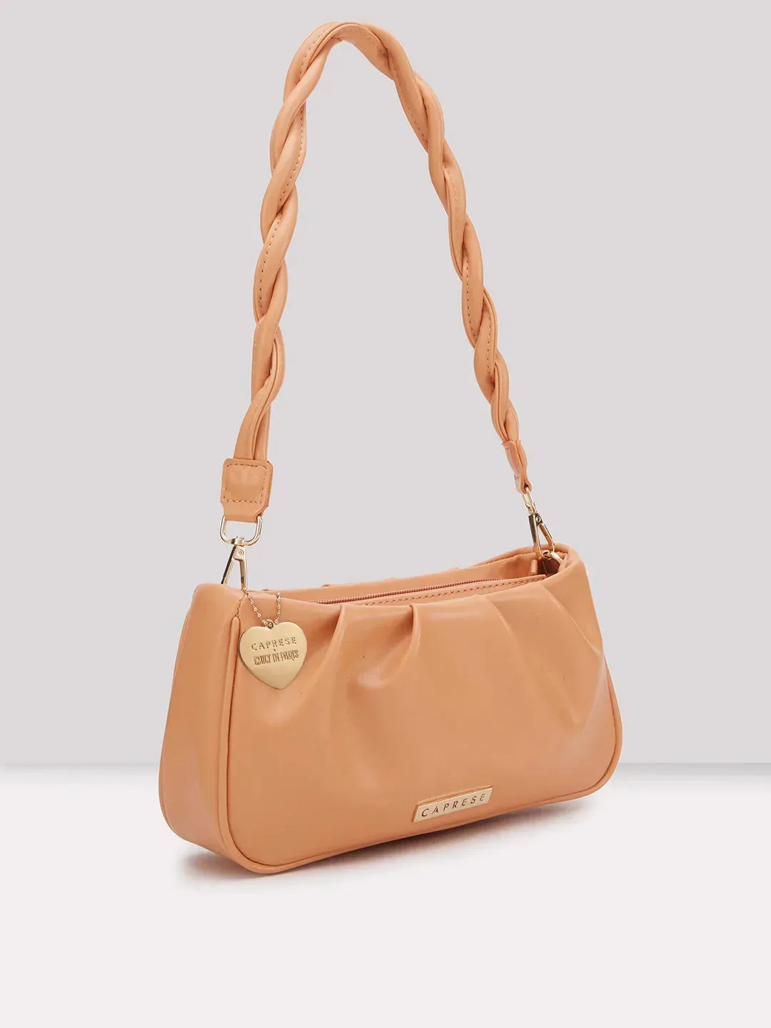 Caprese Pierre Medium Peach Sling Bag