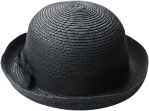 Caps for Men Straw Bowler Hat Mens Straw Hats Mens Caps Women’s Hat Foldable Sun Hat Wide Brim Dome Sun
