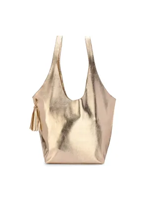 Carlo Romano By Wasan Gold color Stylish & Functional Accessory Premium Vegan Leather Hand Bags For Women
