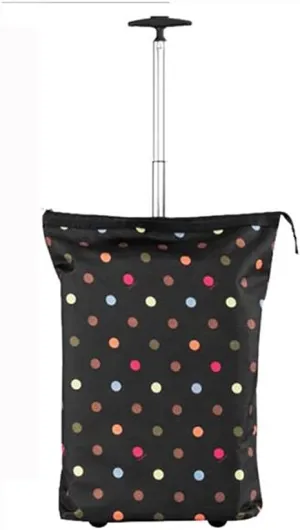 Cart Folding Shopping Cart Portable Tug Bag Storage Bag Luggage Cart Bag for Groceries, Shopping, Laundry Vertical Shopping Cart