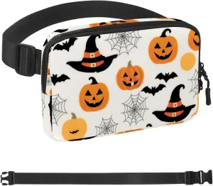 Cartoon Halloween-391 Crossbody Fanny Pack for Men&Women,Belt Bag for Travel Casual Walking Running Hiking Cycling