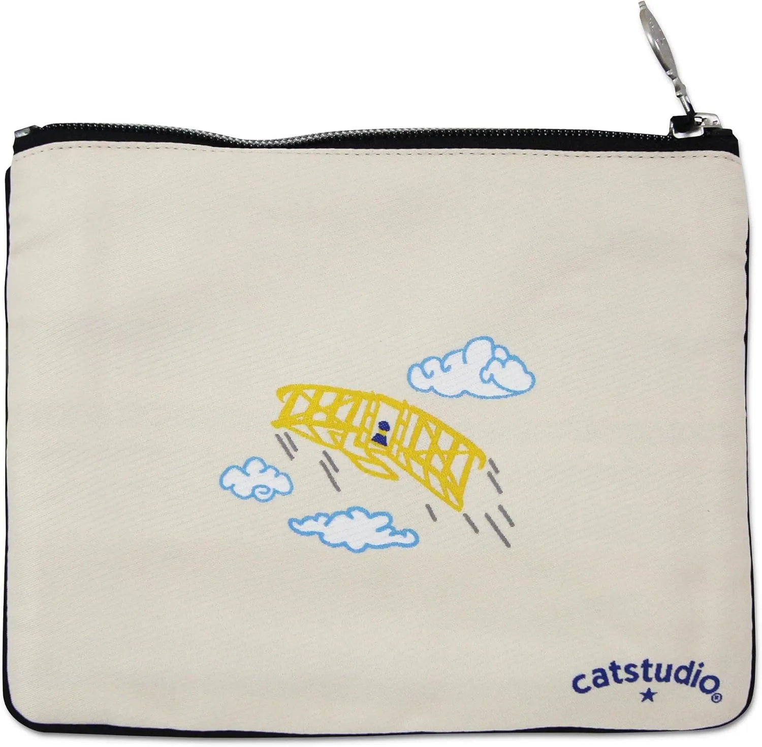 catstudio North Carolina Zipper Pouch Purse | Holds Your Phone, Coins, Makeup, Dog Treats, & Tech Tools