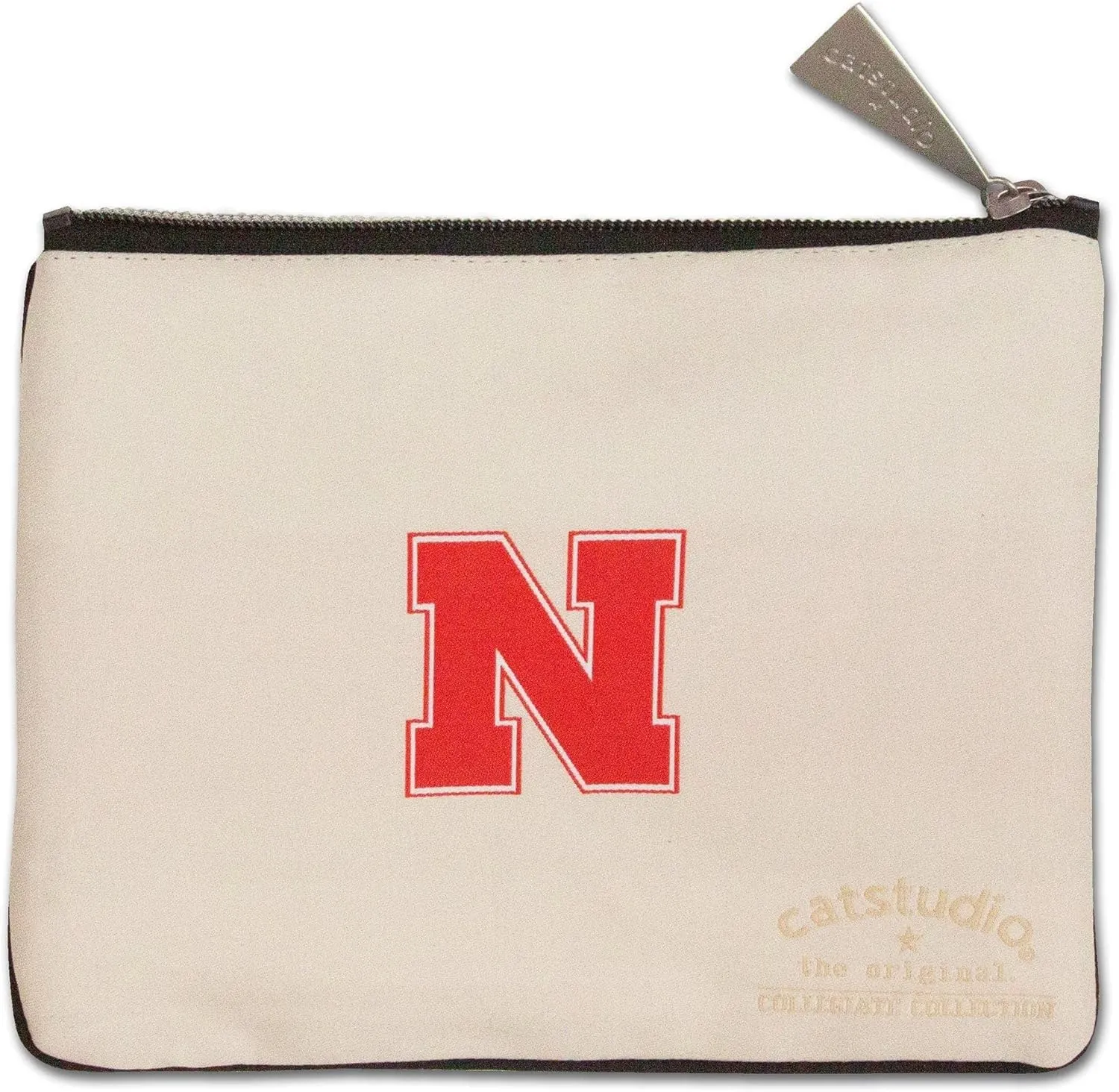 catstudio University of Nebraska Collegiate Zipper Pouch Purse | Holds Your Phone, Coins, Makeup, Dog Treats, & Tech Tools