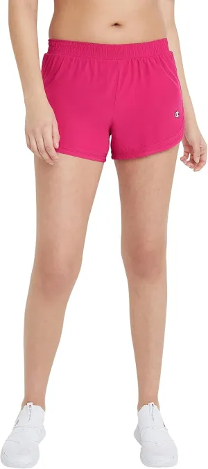 Champion Women'S Shorts, Varsity Shorts, Moisture Wicking, Lightweight Gym Shorts For Women, 3.5 (Plus Size Available)