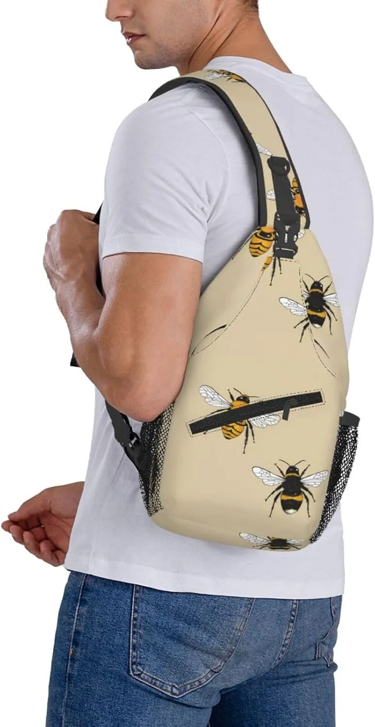 Chest Sling Bag Crossbody Shoulder Backpack Bag Gym Cycling Travel Hiking Daypack Cross Bag