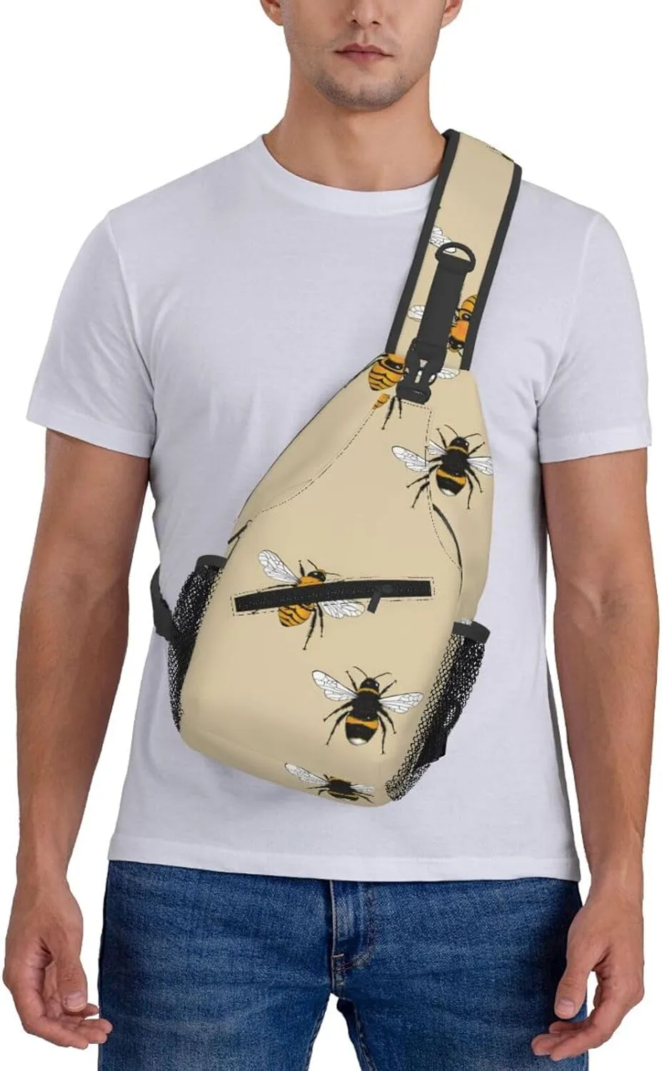 Chest Sling Bag Crossbody Shoulder Backpack Bag Gym Cycling Travel Hiking Daypack Cross Bag