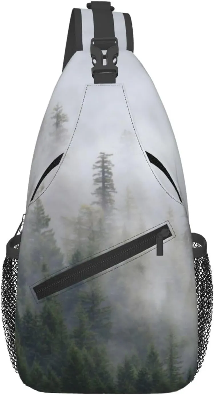 Chest Sling Bag Crossbody Shoulder Backpack Bag Gym Cycling Travel Hiking Daypack Cross Bag
