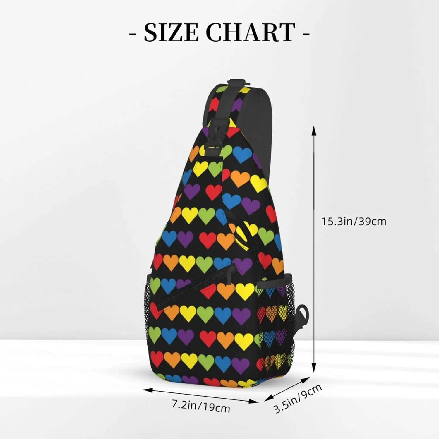 Chest Sling Bag Crossbody Shoulder Backpack Bag Gym Cycling Travel Hiking Daypack Cross Bag