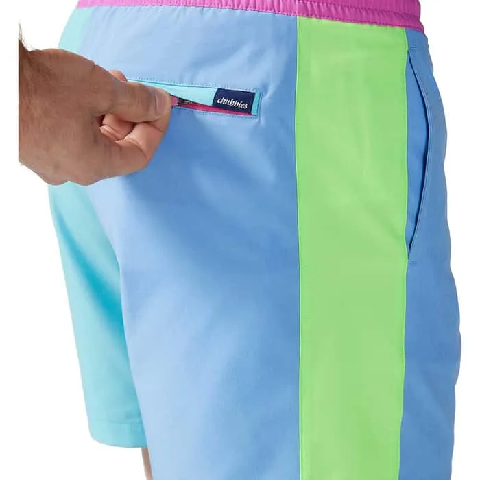 Chubbies 5.5-Inch The Miracles Swim Trunks - Turquoise/Aqua
