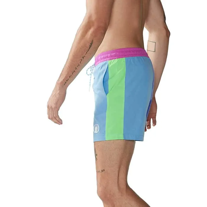 Chubbies 5.5-Inch The Miracles Swim Trunks - Turquoise/Aqua