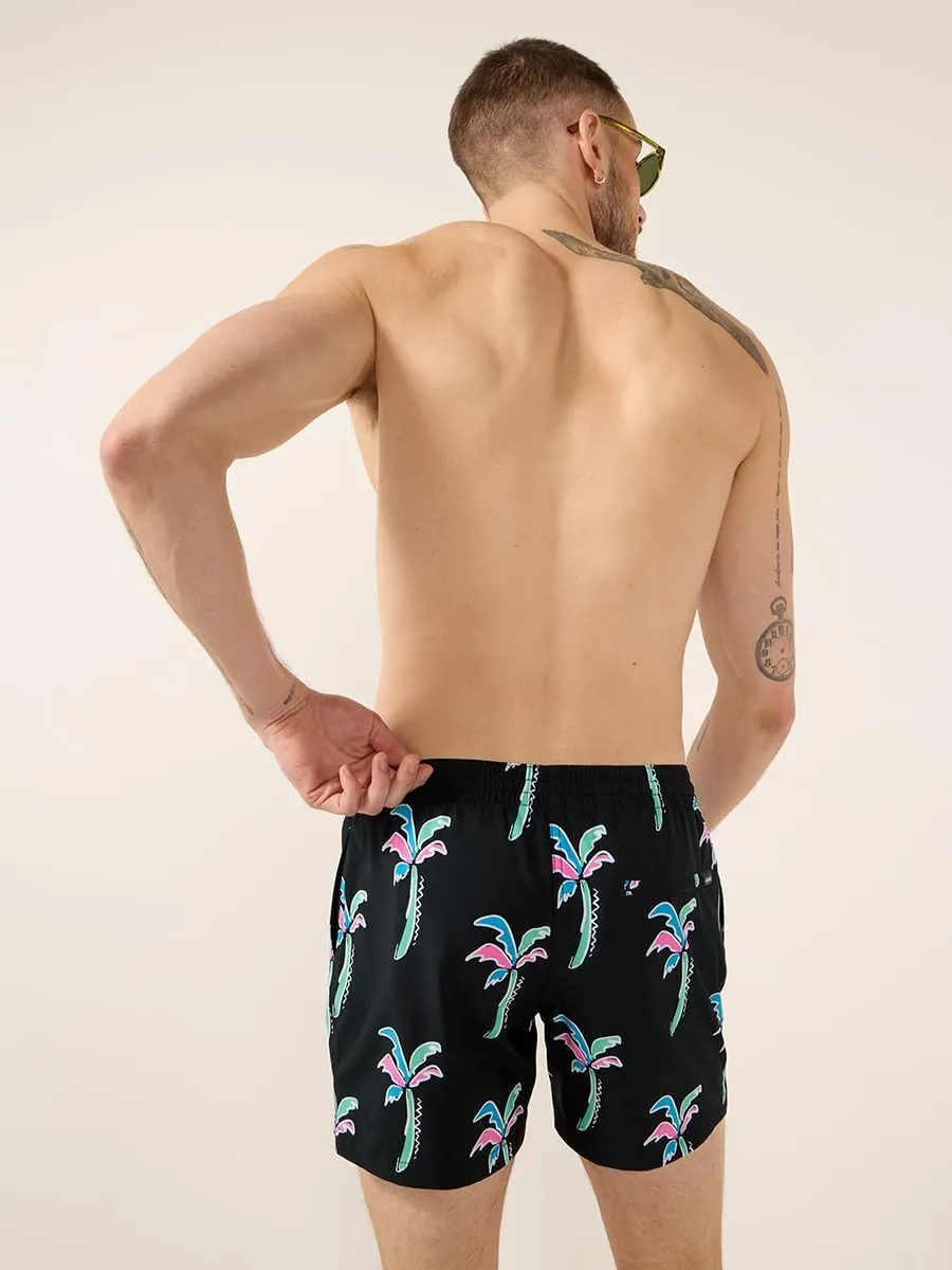 Chubbies Mens Swim Trunks – Mens Swim Shorts with 4-Way Stretch, 5.5” Beach Shorts with Elastic Waist, Drawstring,Mesh Lining
