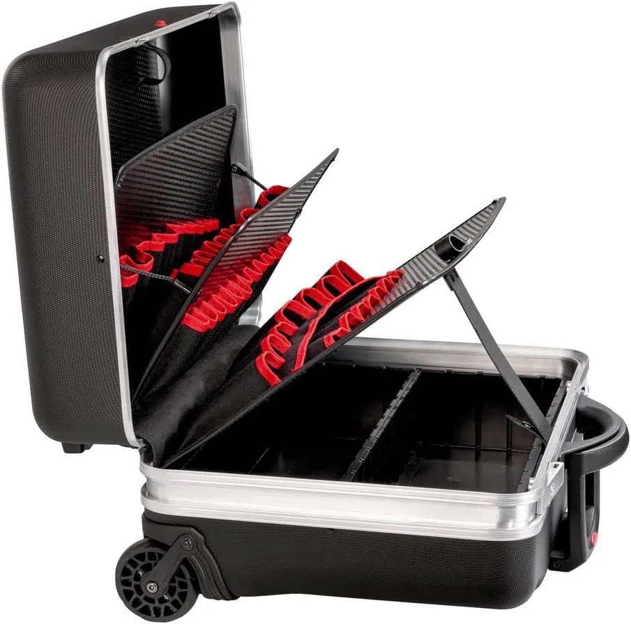 Classic Kingsize Roll Neo 689500171 Tool Box Size XL/Tool Bag Without Contents Rollable Black 490 x 460 x 270 mm