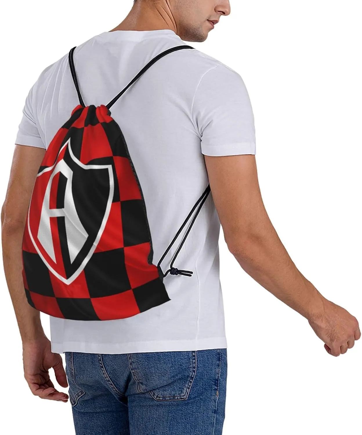Club-Atlas-FC Drawstring Bag for Sports Fans Shopping Yoga Camping