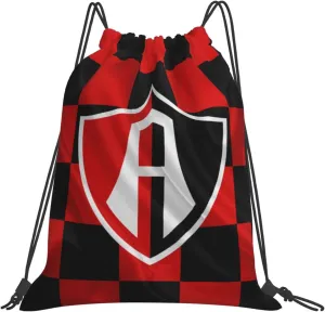 Club-Atlas-FC Drawstring Bag for Sports Fans Shopping Yoga Camping