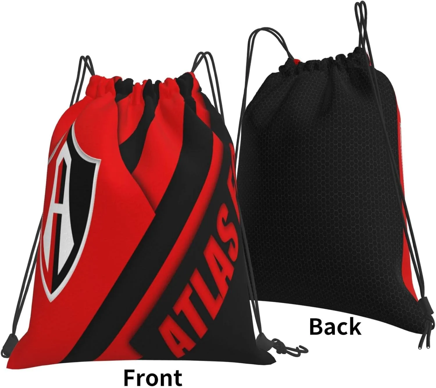 Club-Atlas-FC Drawstring Bag for Sports Fans Shopping Yoga Camping