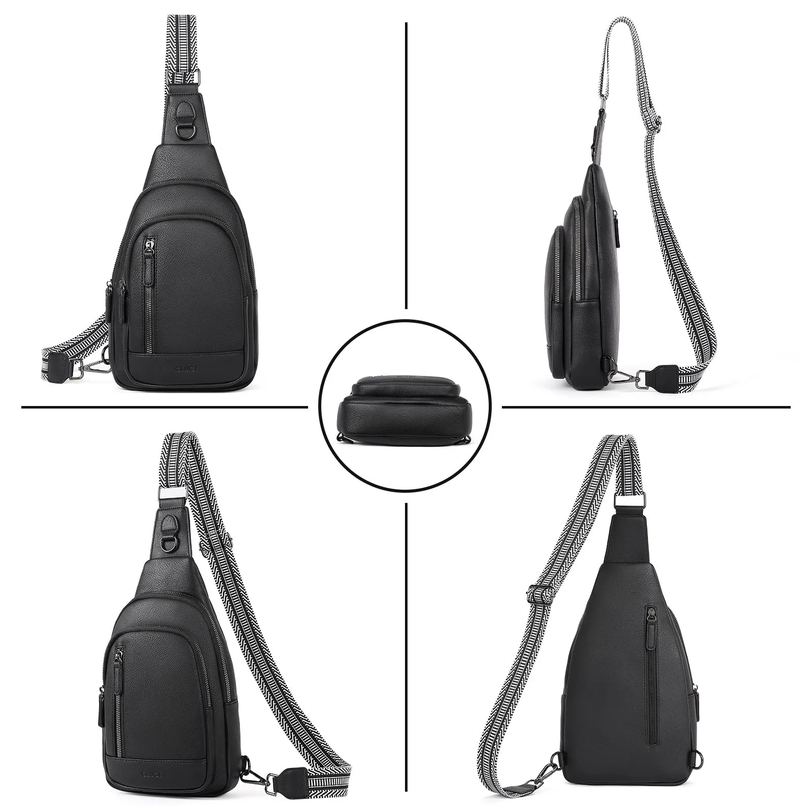 CLUCI Sling Bag for Women Crossbody Leather