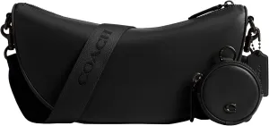 Coach Men's Hall Soft Sling Bag, Black, One Size