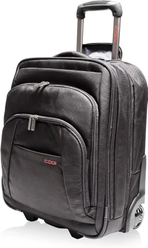 CODi Mobile Max Tall Wheeled Case for 17.3-Inch Laptops, Black (C9035)