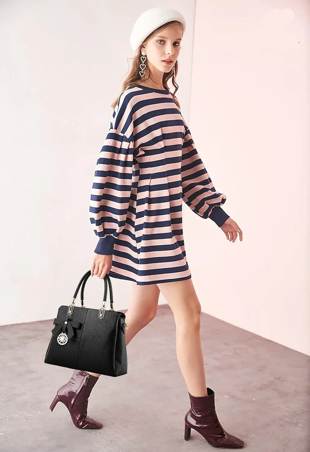 Color Block Women Handbag Elegant Womens Shoulder Bag Crossbody Bag
