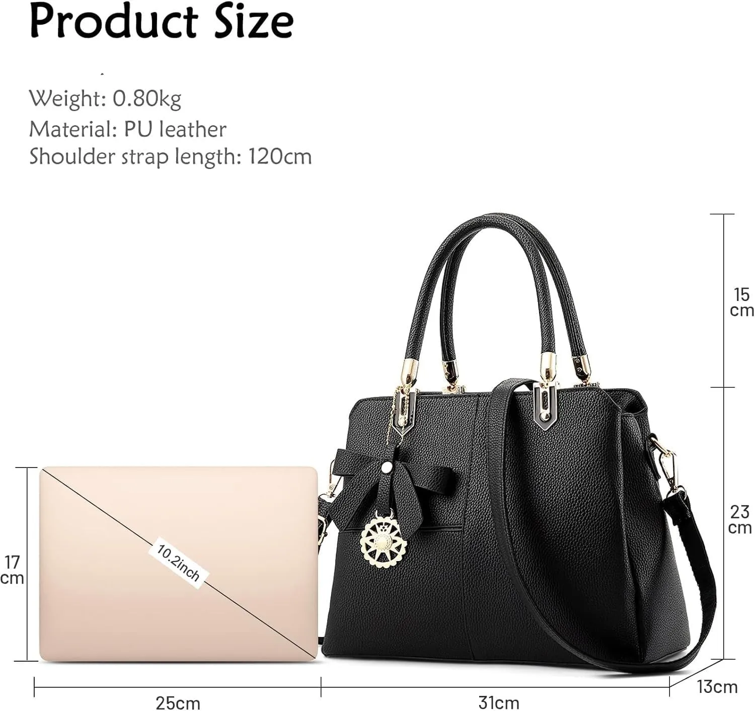 Color Block Women Handbag Elegant Womens Shoulder Bag Crossbody Bag