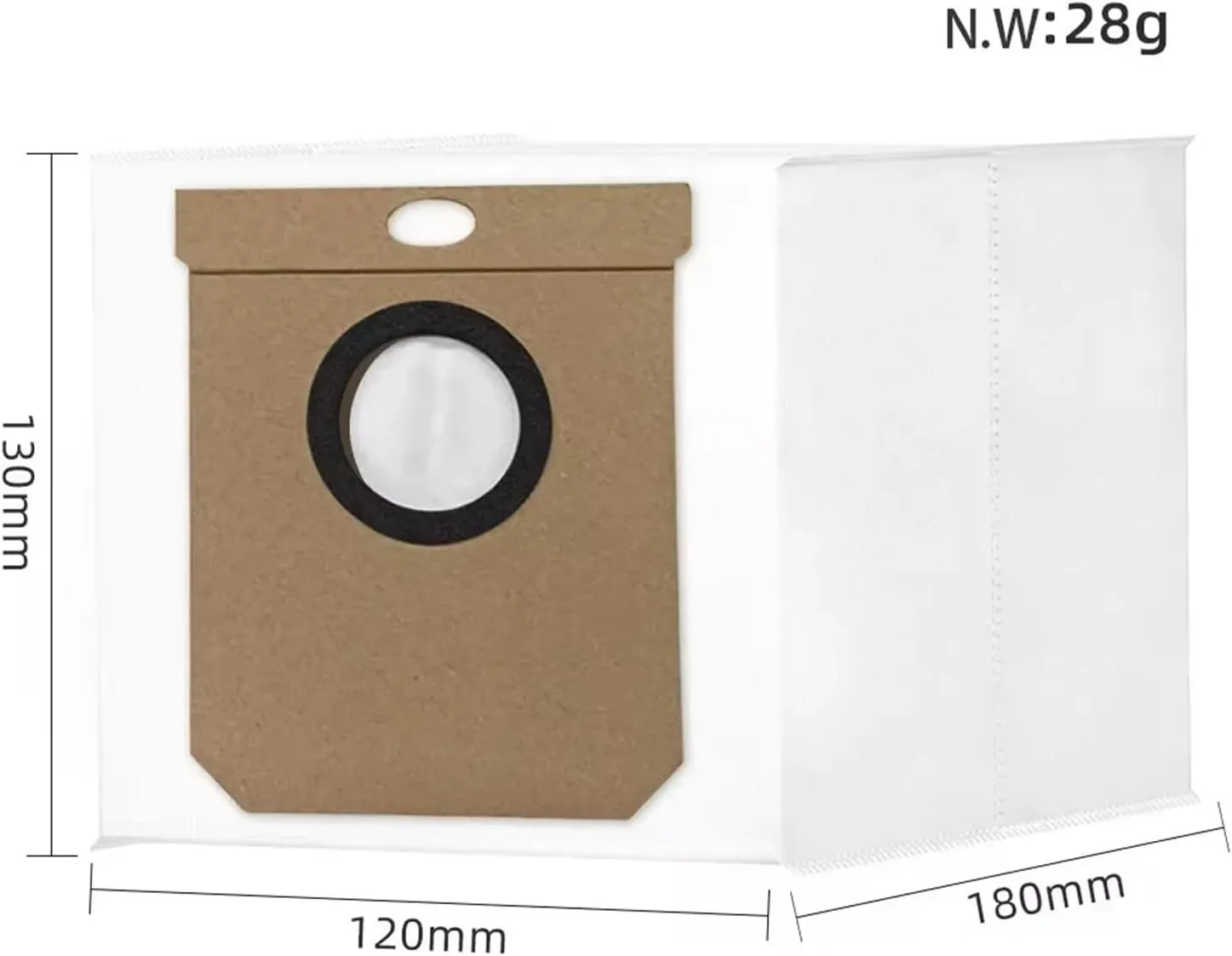 Compatible For Eufy ，Clean L50/L50 SES/L60/L60 Hybrid Robot Vacuum Replacement Main Side Brush HEPA Filter Dust Bags Spare Parts Accessories(C)