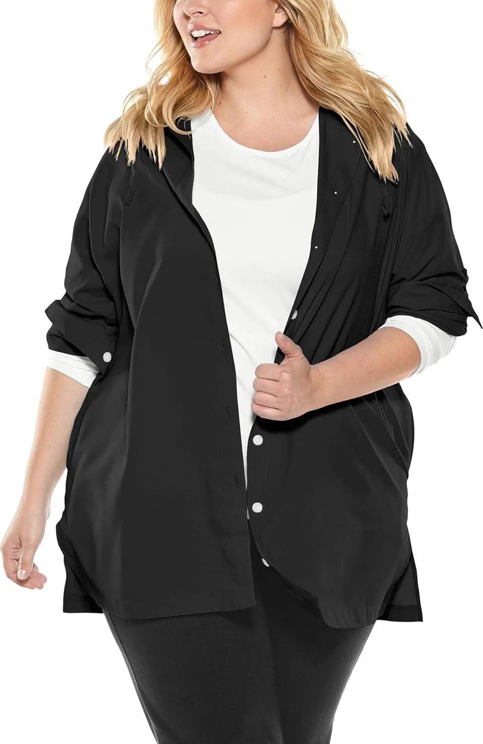 Coolibar UPF 50  Women's Iztapa Beach Shirt - Sun Protective