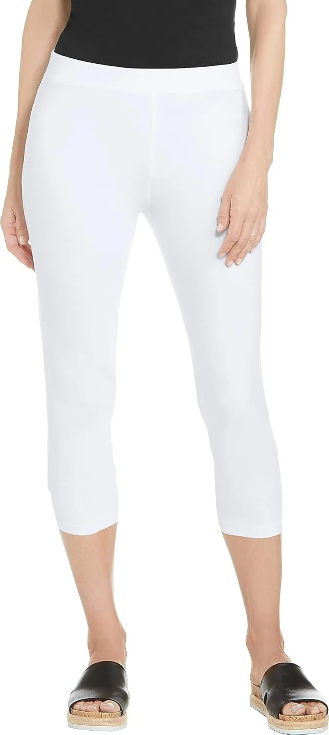 Coolibar UPF 50  Women's Monterey Summer Capris - Sun Protective