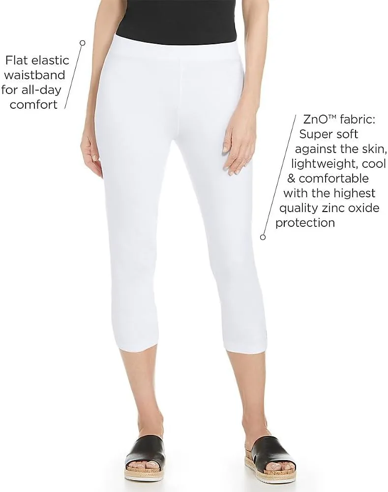 Coolibar UPF 50  Women's Monterey Summer Capris - Sun Protective