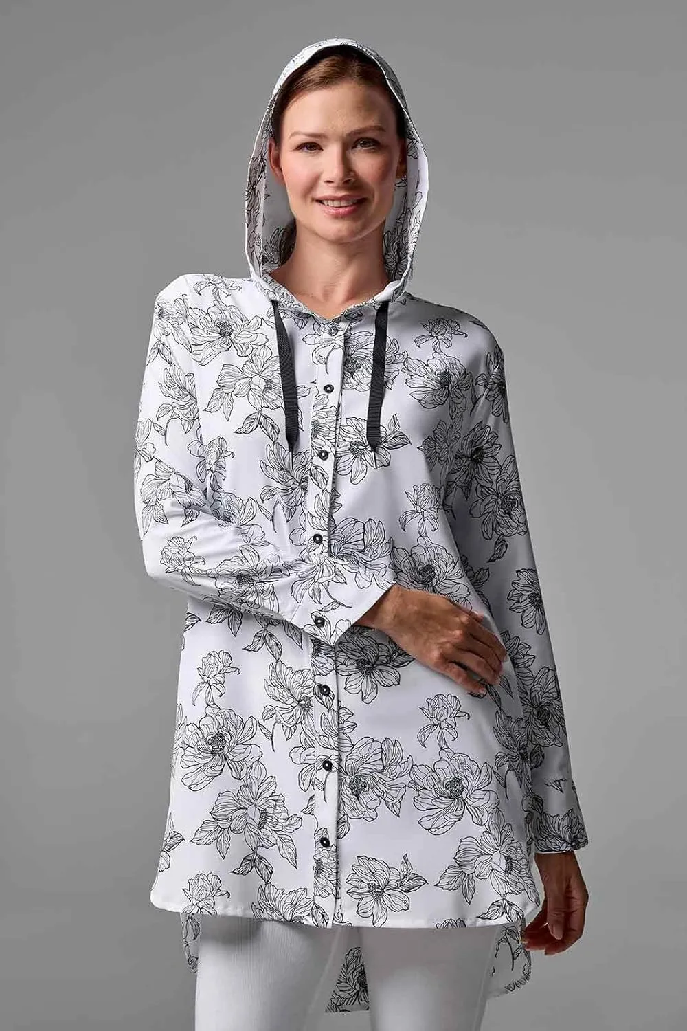 Coolibar UPF 50  Women's Palma Aire Beach Shirt - Sun Protective