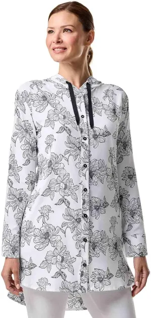Coolibar UPF 50  Women's Palma Aire Beach Shirt - Sun Protective