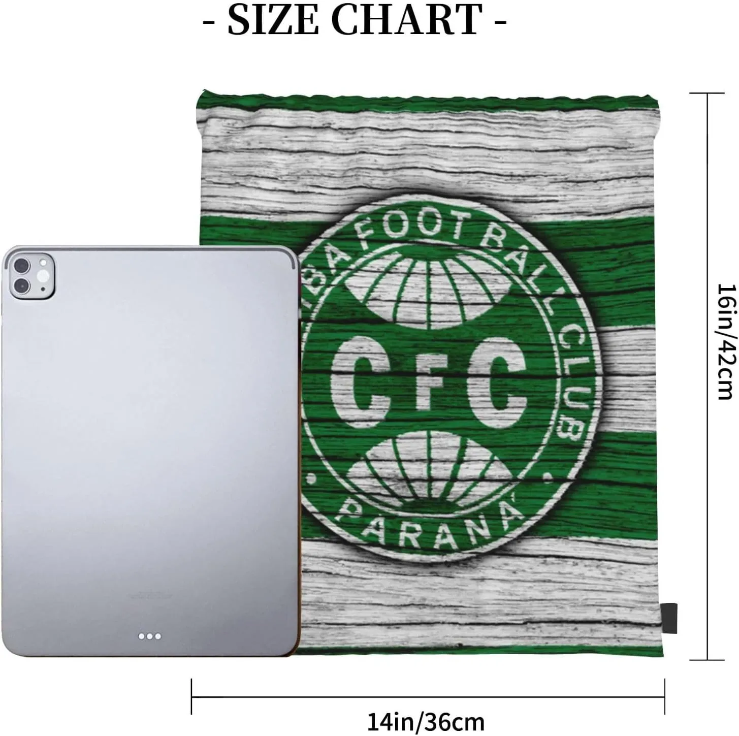 Coritiba Foot Ball Club Unisex Adult Shoulders Bag Backpack Drawstring Bag for Shopping Swim Camp