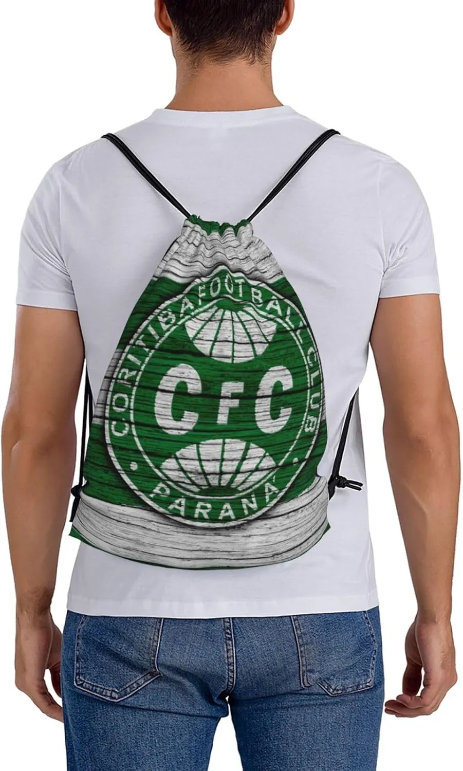 Coritiba Foot Ball Club Unisex Adult Shoulders Bag Backpack Drawstring Bag for Shopping Swim Camp