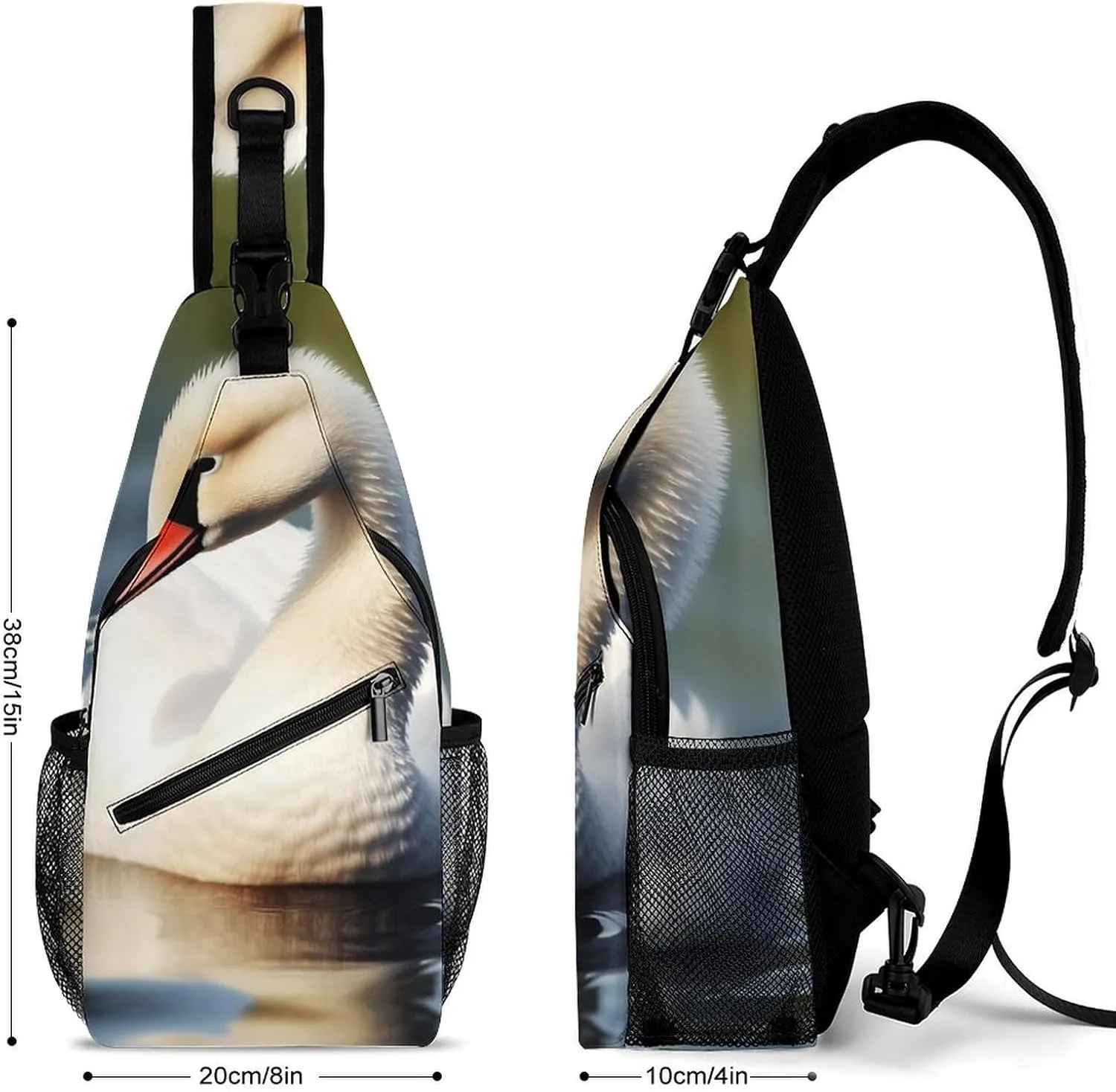 Crossbody Bag for Women Men Chest Bag Cute Sloth Sling Bag Crossbody Shoulder Bag Sling Backpack