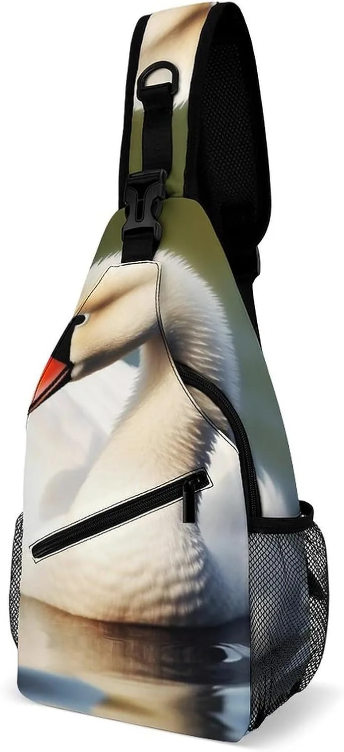 Crossbody Bag for Women Men Chest Bag Cute Sloth Sling Bag Crossbody Shoulder Bag Sling Backpack