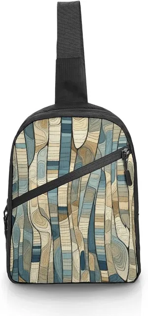 Crossbody Bag for Women Men Chest Bag Wild Deer Sling Bag Crossbody Shoulder Bag Sling Backpack