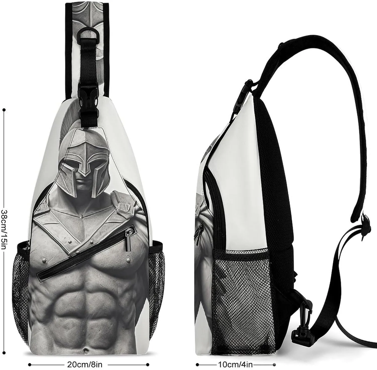 Crossbody Bag for Women Men Chest Bag Wild Elk Sling Bag Crossbody Shoulder Bag Sling Backpack