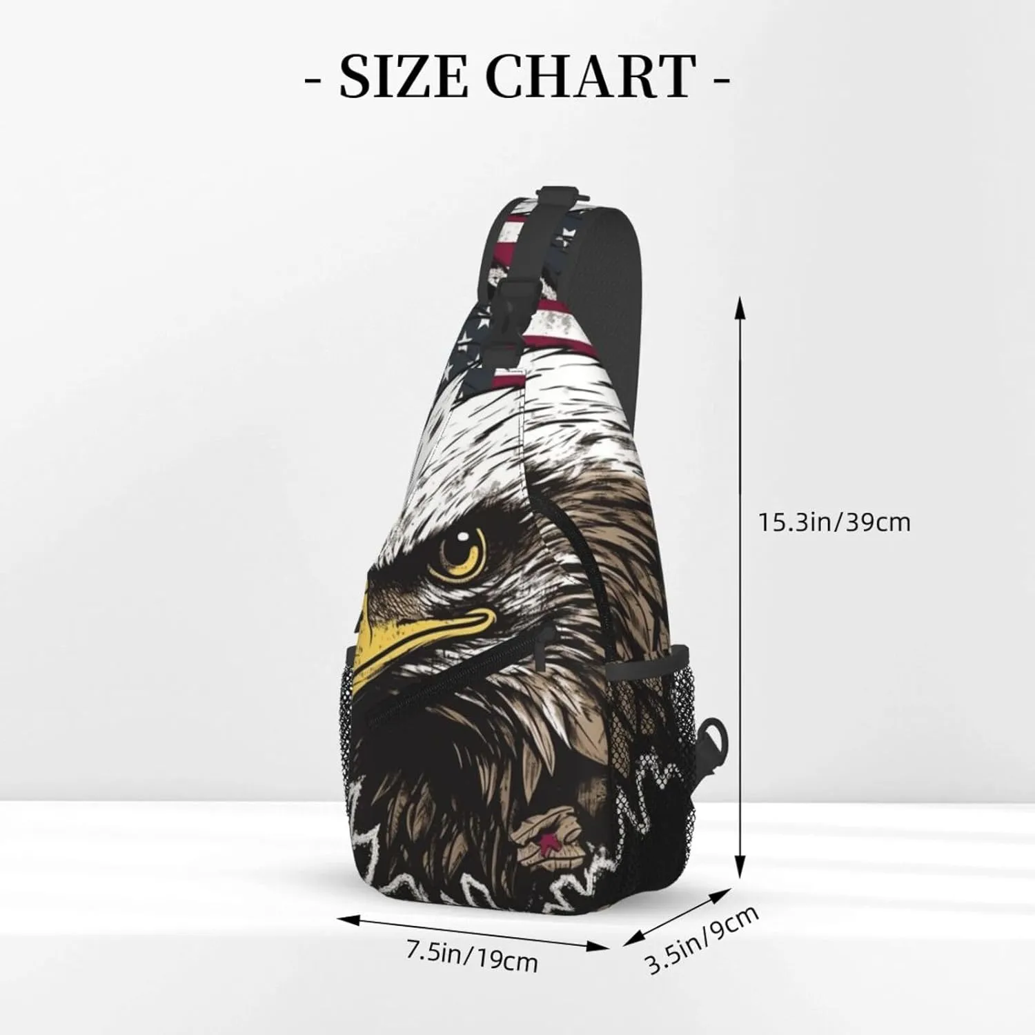 Crossbody Bag for Women Men Vintage Wall of Radio Boombox_75800211 Chest Bag Crossbody Sling Bag Adjustable Shoulder Bag