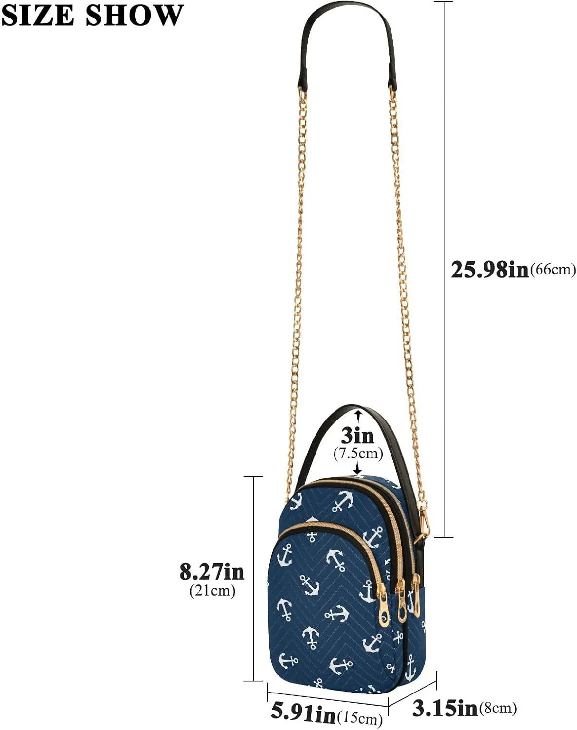 Crossbody Bags for Women Hand Bag Small Sling Shoulder Travel Bag Phone Purse with Strap