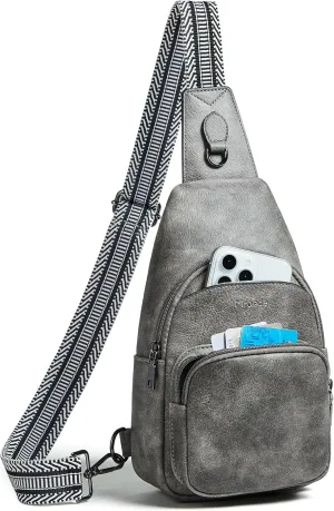 Crossbody Bags for Women Sling Bag Fanny Pack Casual Daypacks Small Backpack Chest Travel Purse Anti Theft