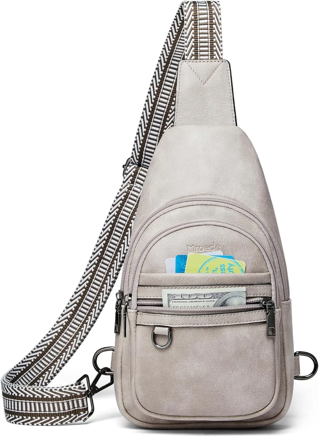 Crossbody Bags for Women Sling Bag Fanny Pack Casual Daypacks Small Backpack Chest Travel Purse Anti Theft