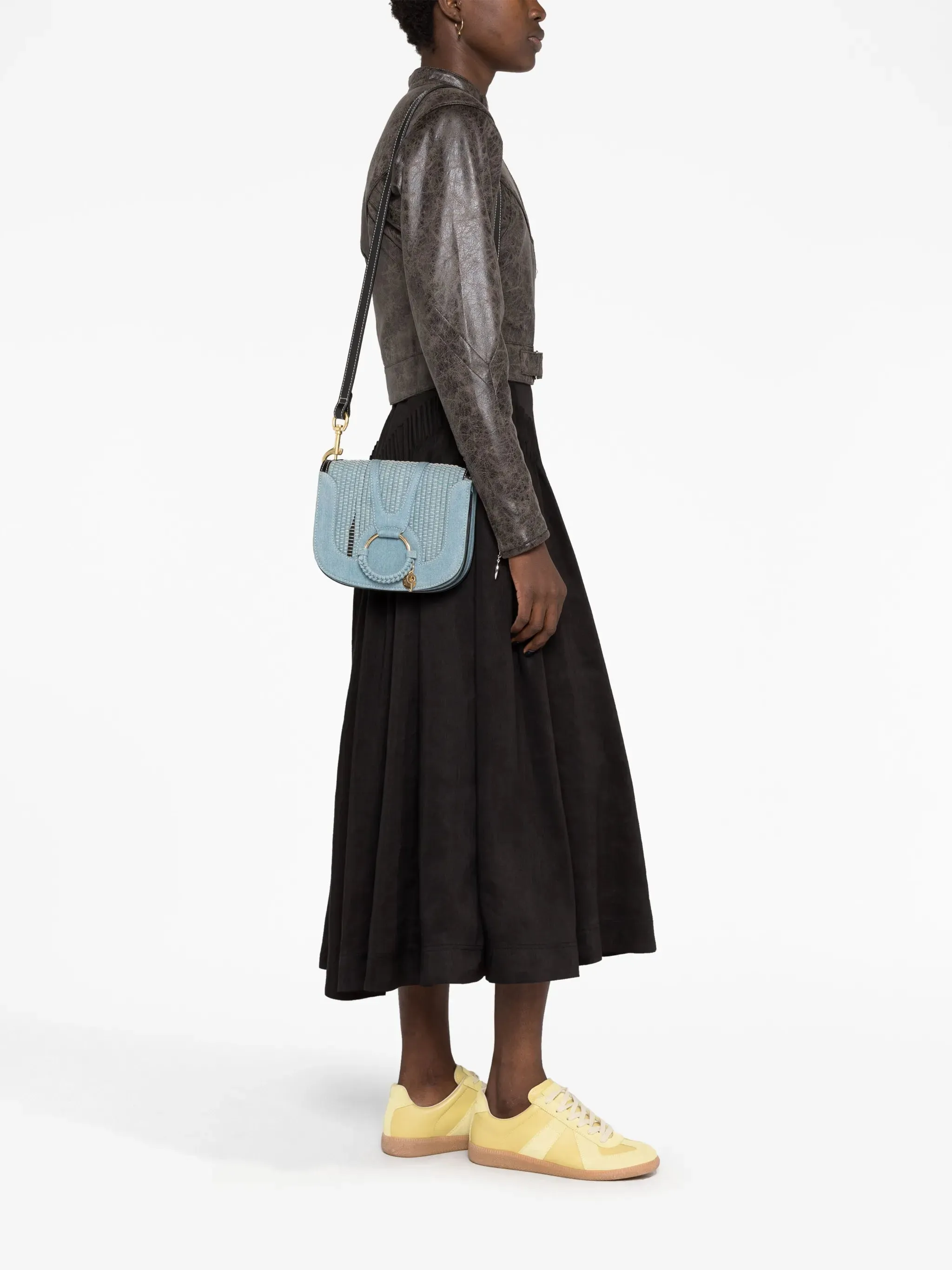 crossbody Flash discount denim bag All-in-one Hana