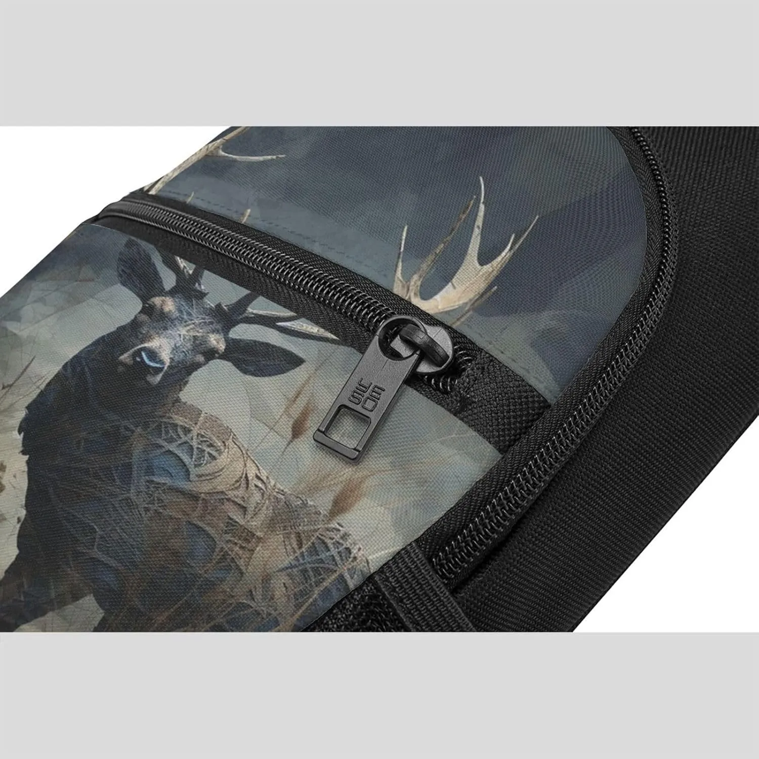 Crossbody Sling Backpack Sling Bag for Men Women Cross Chest Bag Shoulder Bag Deer in Field Travel Hiking Daypack