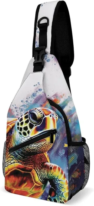 Crossbody Sling Bag Ancient Egyptians Backpack Sling Bag Travel Hiking Chest Bag Shoulder Bag Daypack