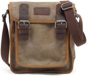 CSCDD Green Business Phone Bag, Mini Business Briefcase, Waterproof Large Capacity Canvas Bag, Burglarproof Wallet