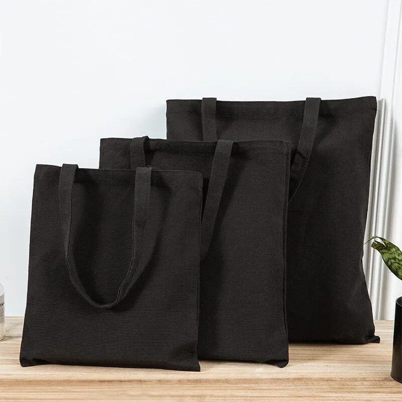 Custom Cotton Tote Bag,Black totes,Shopping Shoulder Bags,Custom CanvasTotes,Bulk totes,Wholesale totes,Plastic Free,Reusable bags