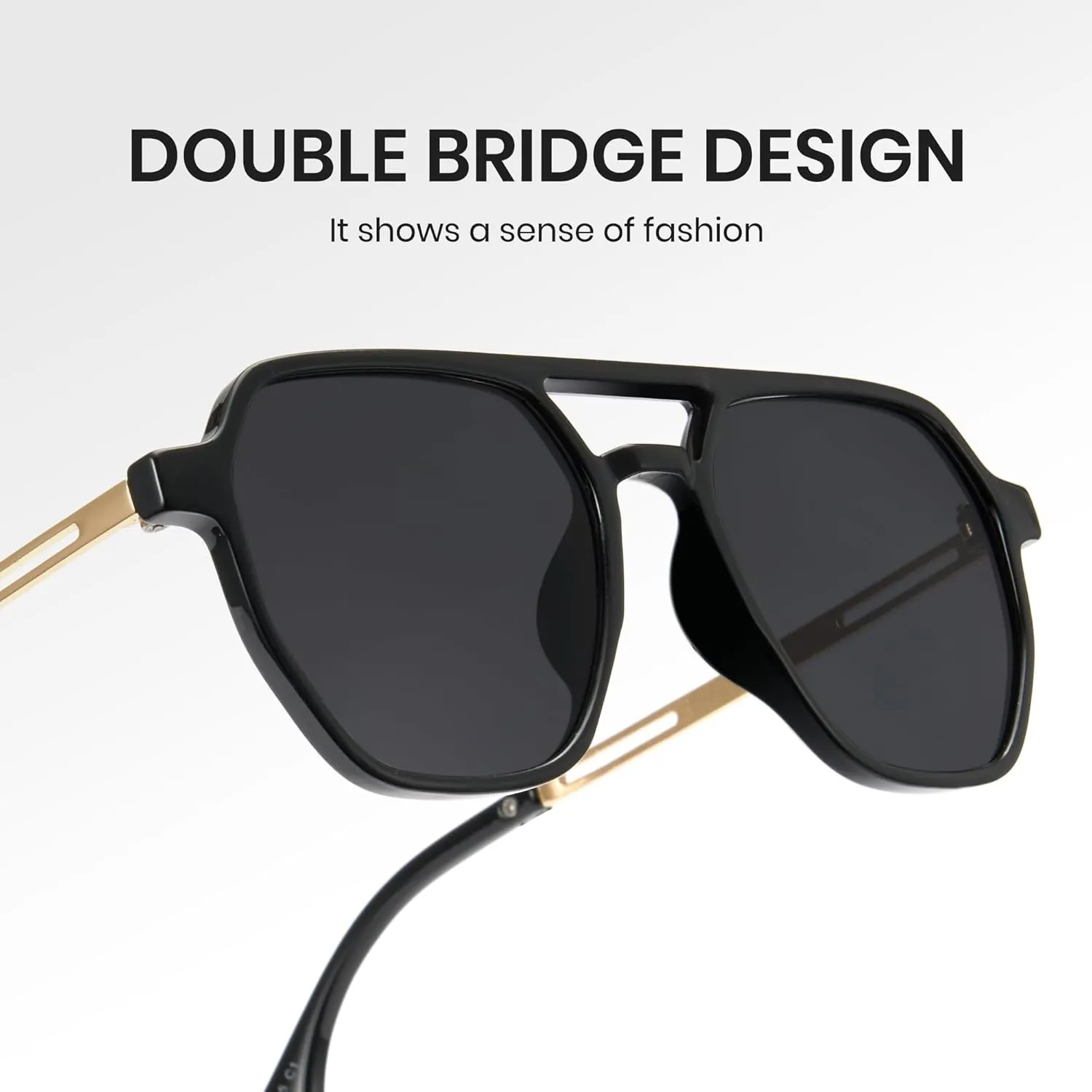 Cyxus Aviator Sunglasses for Women Trendy Shades UV Protection for Beach Music Festivals Shopping 1195