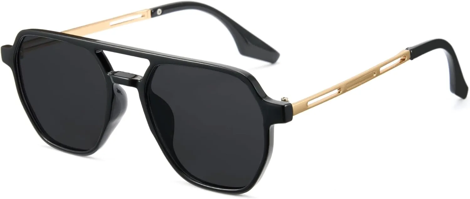 Cyxus Aviator Sunglasses for Women Trendy Shades UV Protection for Beach Music Festivals Shopping 1195