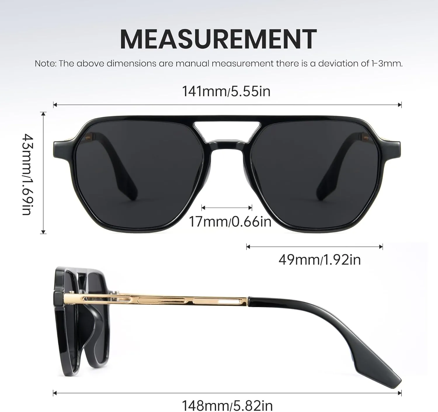 Cyxus Aviator Sunglasses for Women Trendy Shades UV Protection for Beach Music Festivals Shopping 1195
