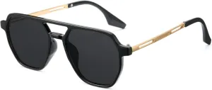 Cyxus Aviator Sunglasses for Women Trendy Shades UV Protection for Beach Music Festivals Shopping 1195