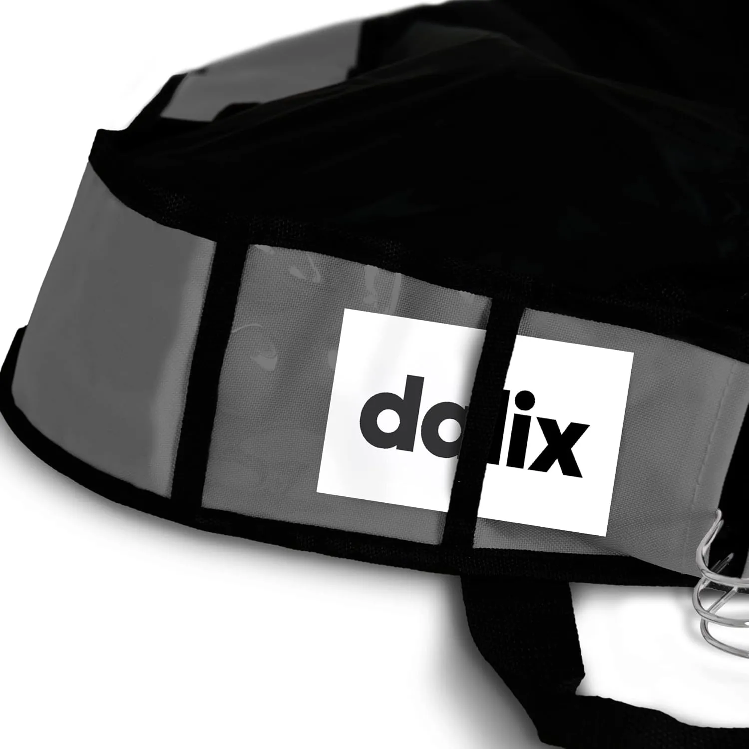 DALIX 39" Grey Business Garment Bag Pockets for Suits Dresses Clothing Foldable